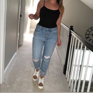 Free People Boyfriend Jean (Size 28)